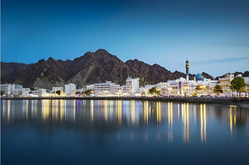 Kuwait and Oman