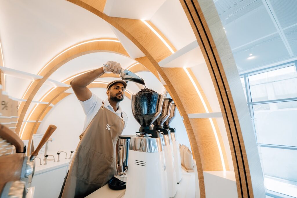 % Arabica