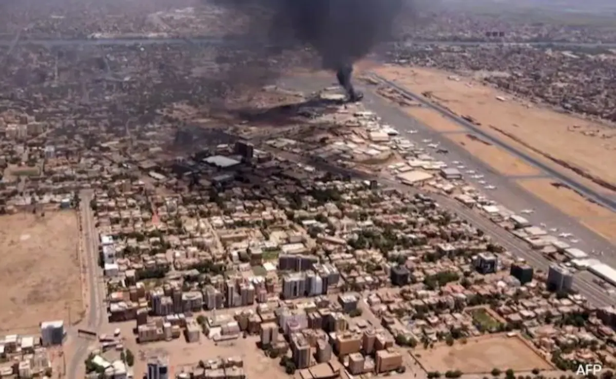 UAE mercenary plane shot down Sudan