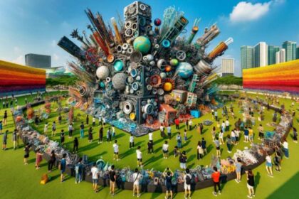 Gulf recycled art