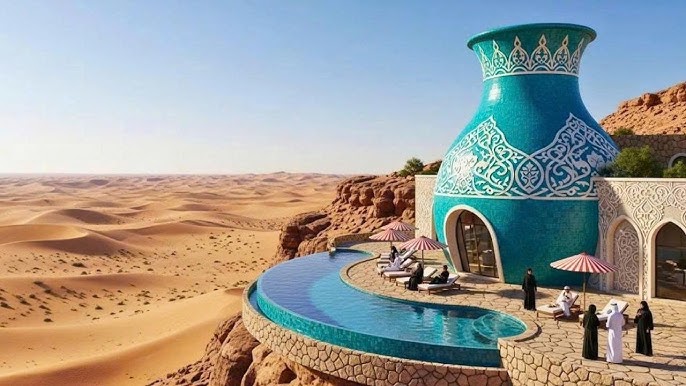 Qatar desert eco-villages