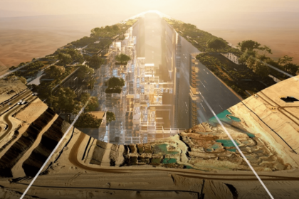 NEOM The Line construction