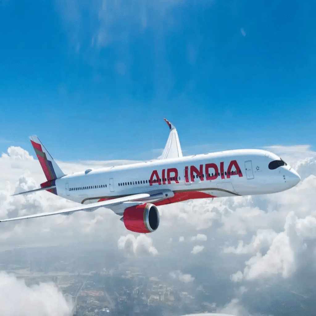 Air India flight from Vienna