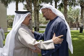 UAE President visits King of Bahrain