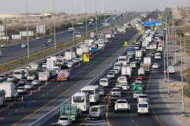 Heavy Traffic Hits Dubai's