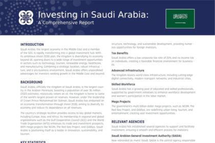 Investing and Doing Business in Saudi Arabia: A Comprehensive Guide