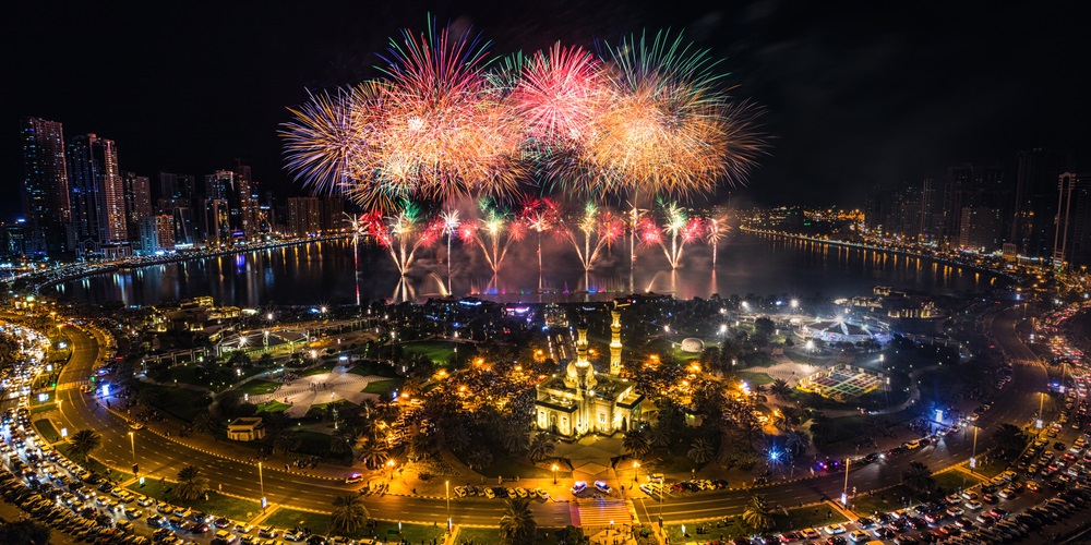 Sharjah New Year Fireworks