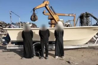 Kuwaiti Coast Guard illegal fishing bust